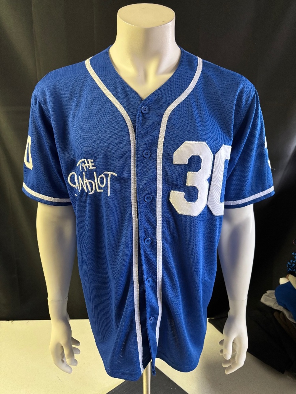 Mens medium The Sandlot baseball jersey Benny "The Jet" Rodriguez